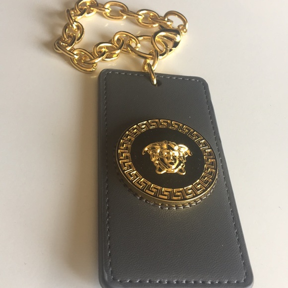 Versace bag tag Clearance